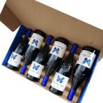 Heavy Duty Mailer Gift Boxes Printed Colorful Custom 6 Pack Wine for sale