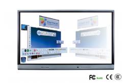 China Narrow Frame Interactive Flat Panel 75 Inch Multi Touch Screen supplier