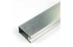 China Hanging Rails Of Curtains U Shaped Aluminium Door Profiles supplier