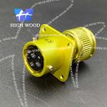 ZH23 Series  Environmental Resistance Bayonet Electrical Connector , ZH23-3/14P-1-B for sale