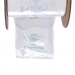 LDPE Clear Plastic Pre Opened Poly Bags On A Roll Side Gusset Auto Bag For Clothing for sale