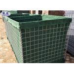 Collapsable Military Hesco Barriers HDP Galvanized Welded Geotextile Lined for sale