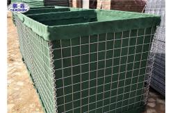 China Collapsable Military Hesco Barriers HDP Galvanized Welded Geotextile Lined supplier