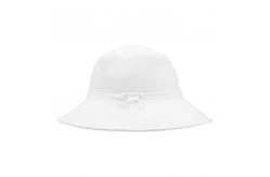 China UPF 30+ Baby Girls Neck Shade Flap Bucket Cap Sun Protection Beach Hat supplier