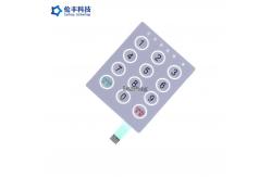 China Pantone PET Membrane Switch , Polyester Membrane Switch Keyboard supplier