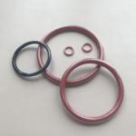  Coated Flat Rubber O Rings Heat Cold Resistance 70-85 Hardness for sale