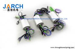 China Miniature cable reels Ethernet Slip Ring 1 ~ 4 Channel 1000M Aluminium Alloy supplier