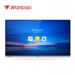 School Office Smart Interactive Whiteboard 75'' LED 4K IR Touch Digital TV for sale