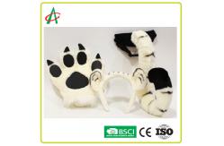 China BSCI BPA Free Tiger Tail, Paws and Hairband Stuffed Animals Plush Toy supplier