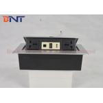 Flexible Replaceable Desk Pop Up Sockets , Multi function Table Pop Up Outlets for sale
