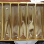 APET Film Blister Thermoforming PET Sheet Gold PET Roll Vacuform Sheets for sale