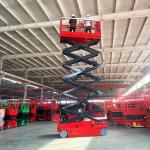 230kg 450kg Self Propelled Scissor Lifts Electric Aerial Work Lifting Platform for sale