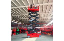China 10m 12m Self Propelled Hydraulic Scissor Lift Warehouse Lift Platform supplier