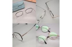 China Ultralight IP Plating Beta Titanium Glasses Frame For All Face supplier