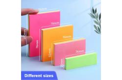 China Electric Charge Eraseable Electrostatic Sticky Notes Thickness 0.10mm supplier
