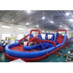 Durable Inflatable Amusement Equipment , Blow Up Obstacle Course For Playground Games