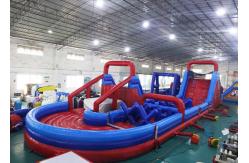 China Durable Inflatable Amusement Equipment , Blow Up Obstacle Course For Playground Games supplier