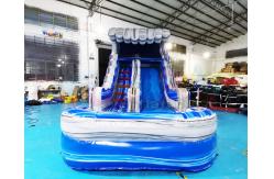 China 1000D Playground Inflatable Water Slide Customized Size supplier