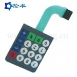 Metal Dome Standard Membrane Keypad 3M 468 Adhesive Membrane Switch for sale