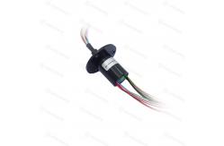 China Multiple Circuits Capsule Slip Rings Smooth Rotation 0-300rpm Speed supplier