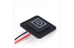 China Laser Carving Silicone Keypad Button Backlit Rubber Electronic Button supplier