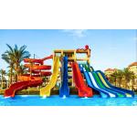 Water Game Playground Fiberglass Spiral Slide For Children Swimming Pool for sale
