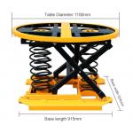 2 Ton Spring Activated Lift Table Platform for sale