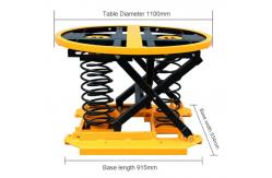 China 2 Ton Spring Activated Lift Table Platform supplier