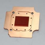 50mm-80mm CU1100 Copper Extruded Heatsink Radiator Skived for sale
