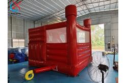 China Customized Red Inflatable Wedding Bouncy House With Slide Inflatable Combo For Party supplier