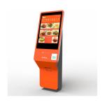 45 Floor Standing Multi Function Kiosk LCD Touch Screen Mirror Photo Booth With Media for sale