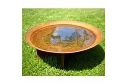China Rustic Rusty Backyard Corten Steel Waterfall Durable Weather Resistant supplier