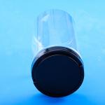 Embossed Clear Plastic Screw Top Containers