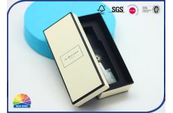 China Two Pieces Paper Gift Box Perfume Package Matte UV Black Print supplier