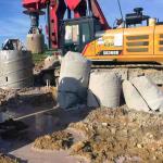 Customized Thickened Drilling Bucket Bullet Teeth Rock Rools Drilling Equipments for sale