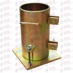 SGS Steel Concrete Testing Machine Concrete Cylinder Mould 100x200mm for sale