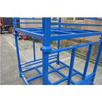 Customized Steel Portable Stacking Racks 1500kg Load Capacity 200mm Wheel Diameter