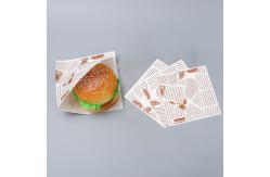 China Custom Printed Self Seal Greaseproof Food Paper Bags supplier