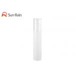 White Airless Cosmetic Bottles Sr2109b , Pp Smooth Empty Lotion Bottles