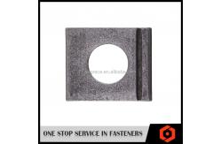 China DIN435 Square Lock Washer Square Taper Steel Washers With I Sections supplier