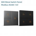 RS485 12V Modbus Wall Switch Low Voltage Wall Electrical For Light for sale