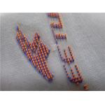 Brush Dots Silicone 3D Logo Heat Transfer Clothing Labels High - Elastic for sale