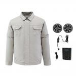 Turbo Fan Air Conditioned Shirts Wearable Air Conditioner T Shirt for sale