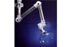 China Flexible Laboratory Fittings , Bench Mounted Fume Extraction Arms With PP Tubes supplier