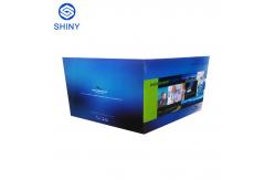 China CMYK Printing Hd Screen LCD Video Brochure Card For Greeting Cards supplier