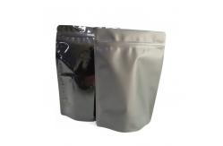 China Matte or Glossy Aluminum Foil Custom Accepted Stand up Pouches with Zipper supplier