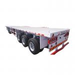 SDHIM Interlink Flat Deck Semi Trailer 20Foot And 40Foot for sale