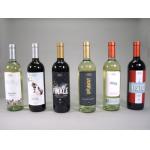 Printed Red Wime Label / Wine Bottle Shrink Sleeve Labels Self Adhesive for sale