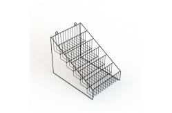 China Counter Top Wire Table Top Display Stands With 6 Layers Boxes Holder supplier