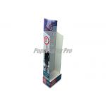 Custom Cardboard Hook Display , Rigid Cardboard Stand Up Display With Price Tag Holder for sale